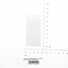 Lente de protecao 51x108mm transparente carbografite